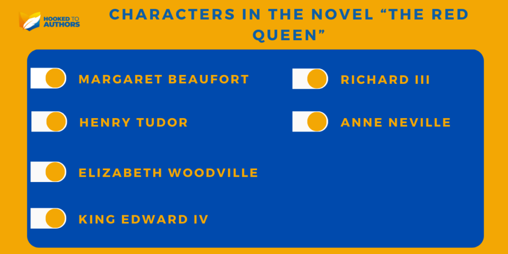 Characters In The Novel “The Red Queen”