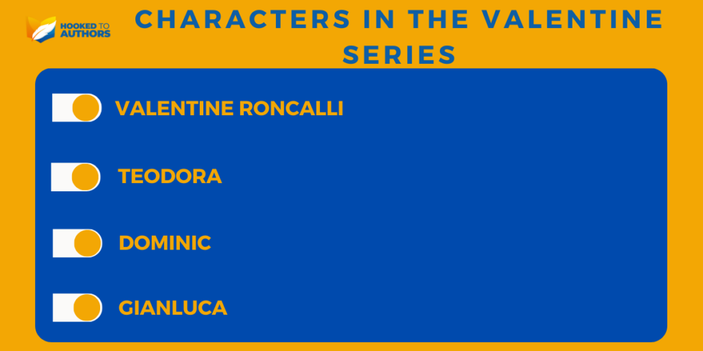 Characters in the Valentine Series