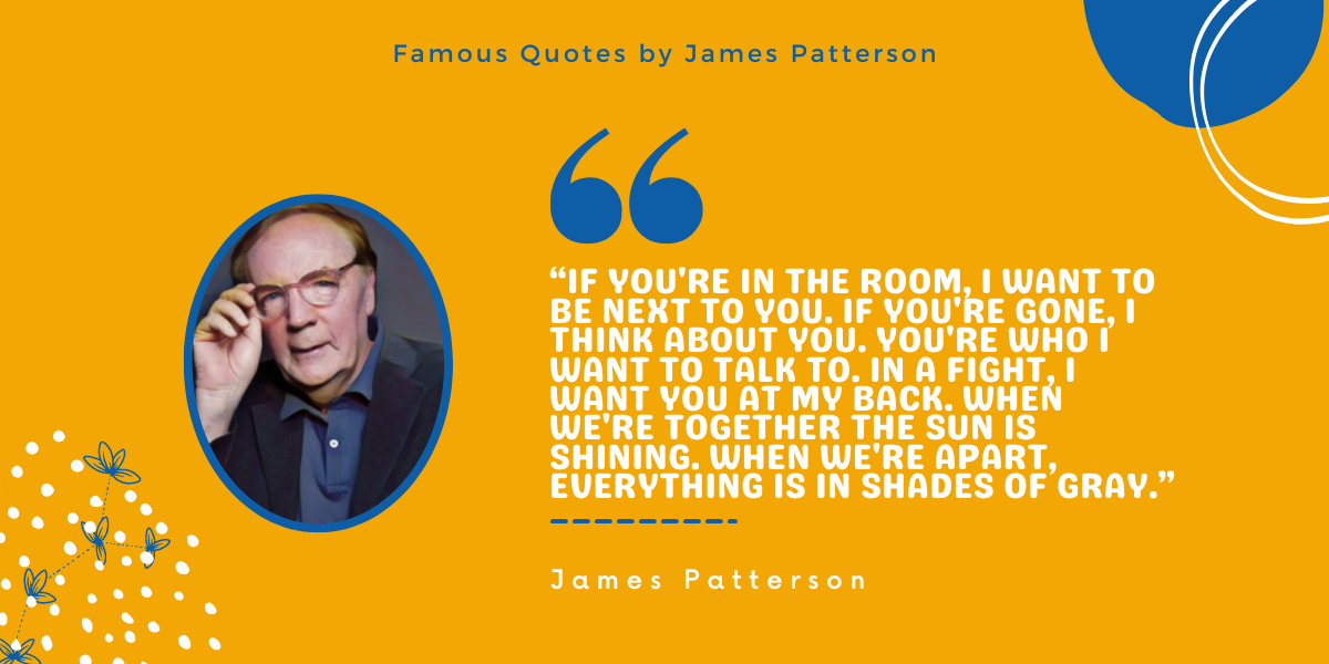 quotes by james patterson