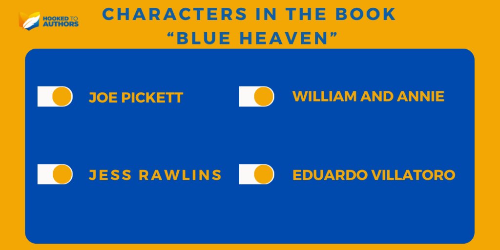Characters In The BOOK "Blue Heaven"
